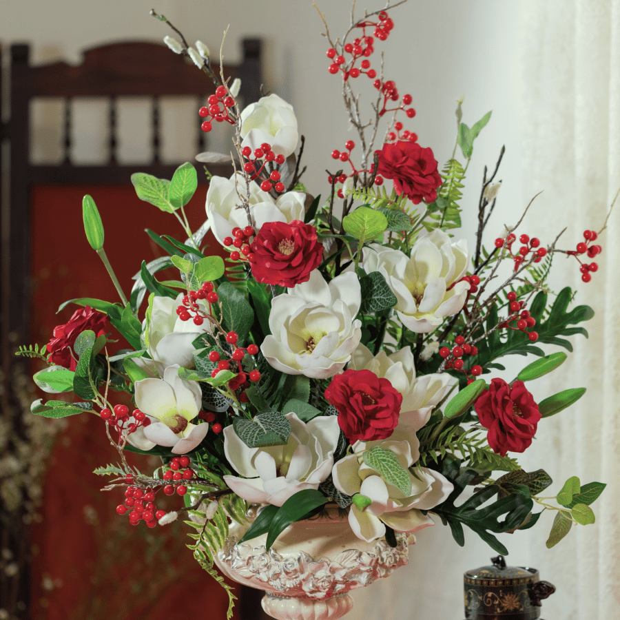  HOA TẾT - MỘC LAN ĐỎ 