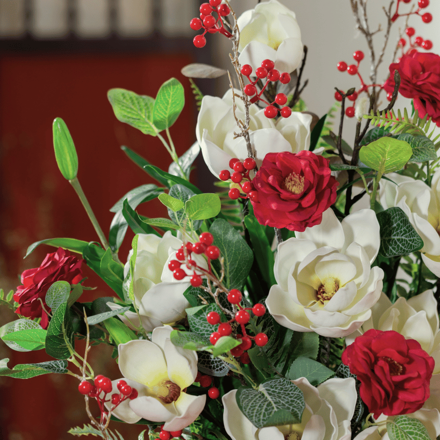  HOA TẾT - MỘC LAN ĐỎ 