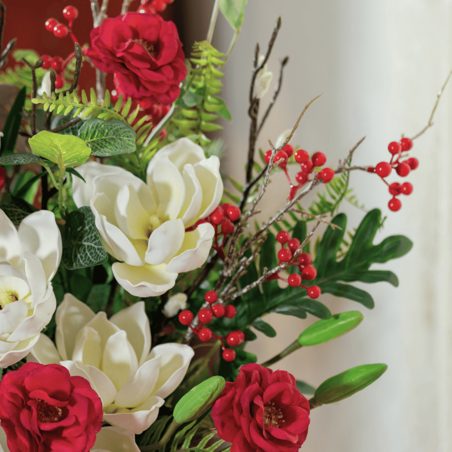  HOA TẾT - MỘC LAN ĐỎ 