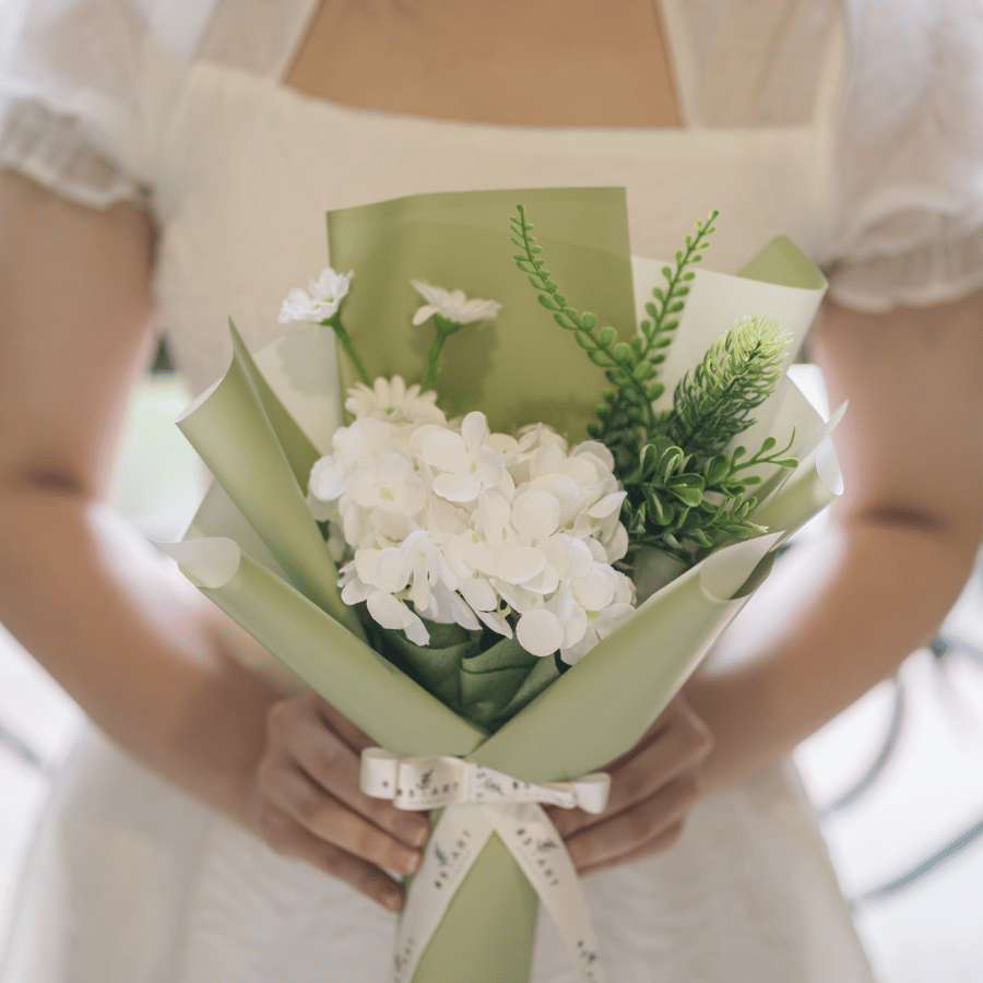  CẨM TÚ CẦU TRẮNG 1 BÔNG 