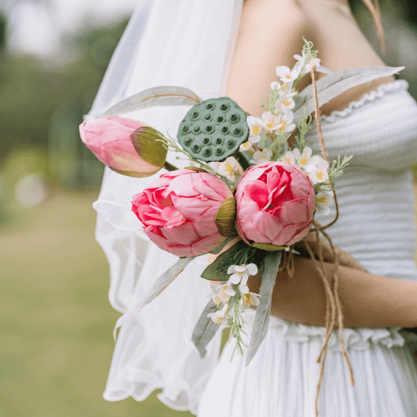  HOA CƯƠI - HOA SEN HỒNG 