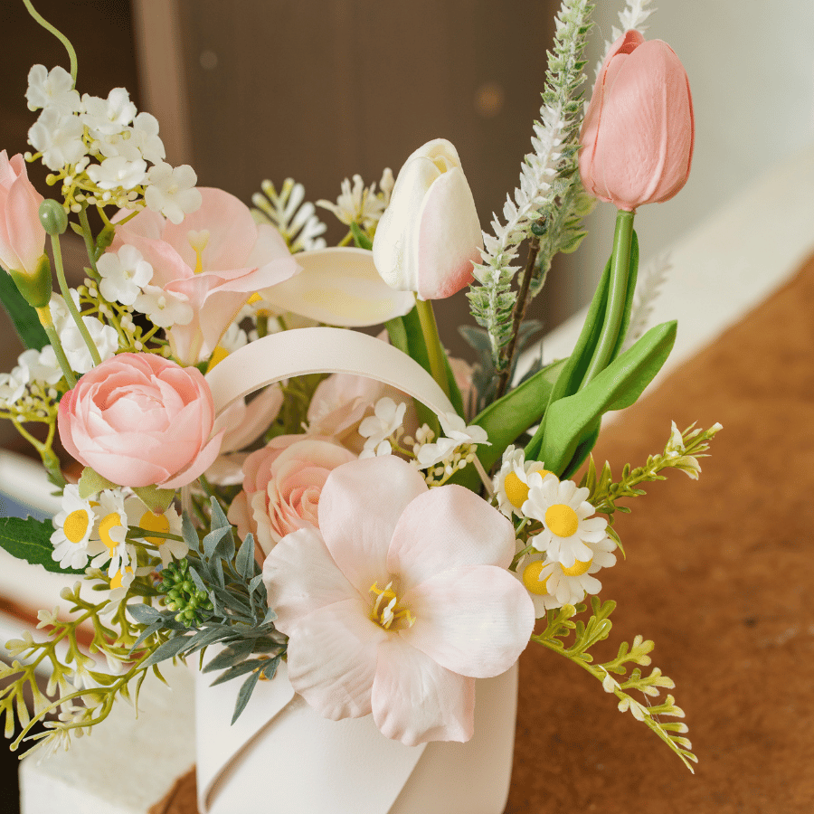  LEATHER BAG MINI - PINK 