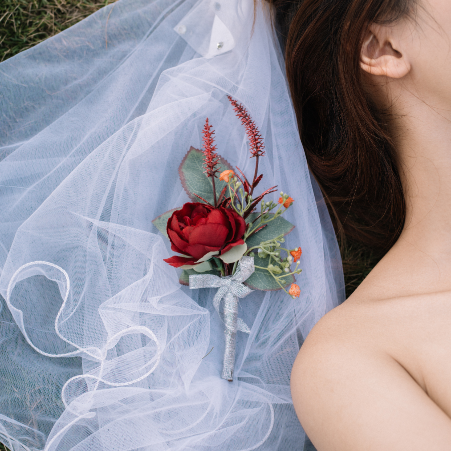  HOA CÀI ÁO - THÂN ĐỎ 