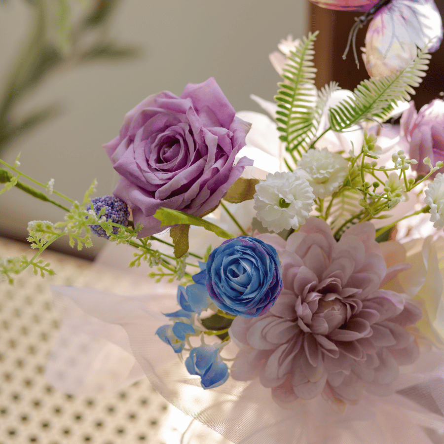  LỌ THỦY TINH - TONE TÍM 