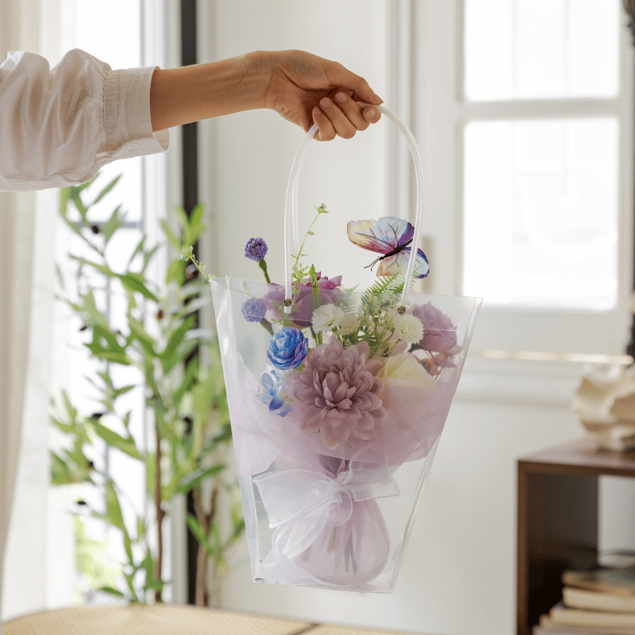  LỌ THỦY TINH - TONE TÍM 