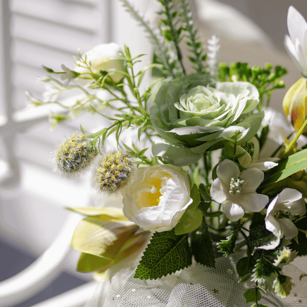  LỌ THỦY TINH - TONE XANH BƠ 