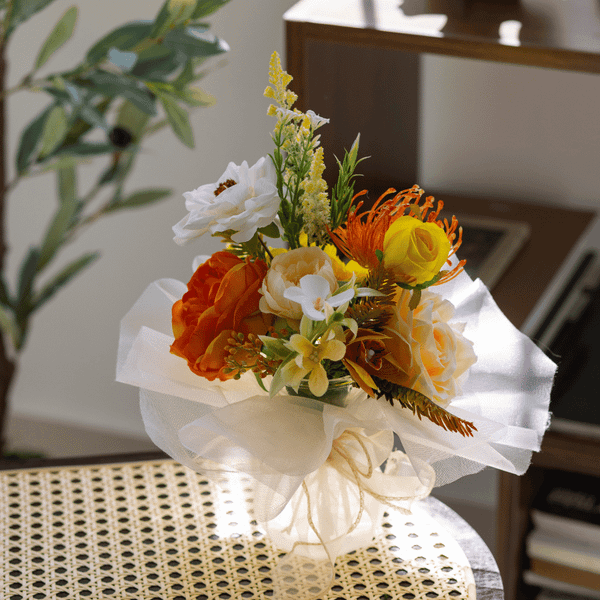  LỌ THỦY TINH - TONE CAM 