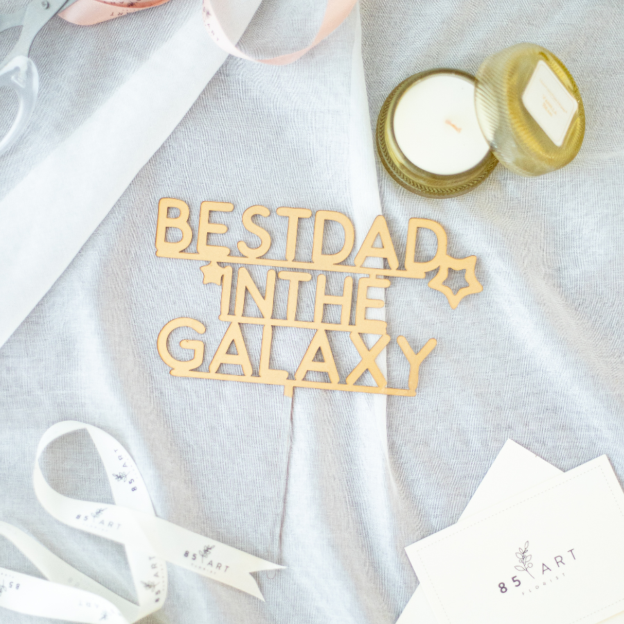  TOPPER - BEST DAD IN THE GALAXY 