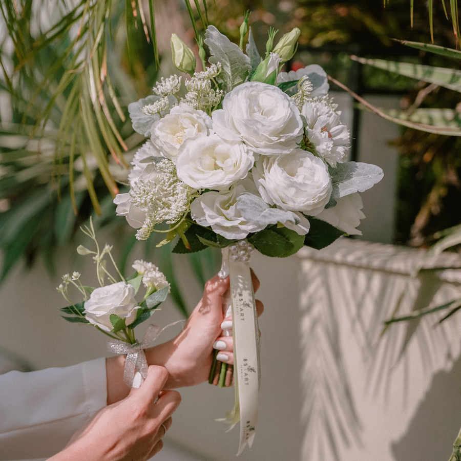  HOA CƯỚI - CỎ TÌNH NHÂN TRẮNG 