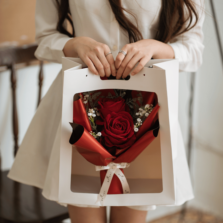  HỒNG NHUNG ĐỎ 2 BÔNG 