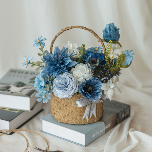  GIỎ MÂY XANH - PLUMP 