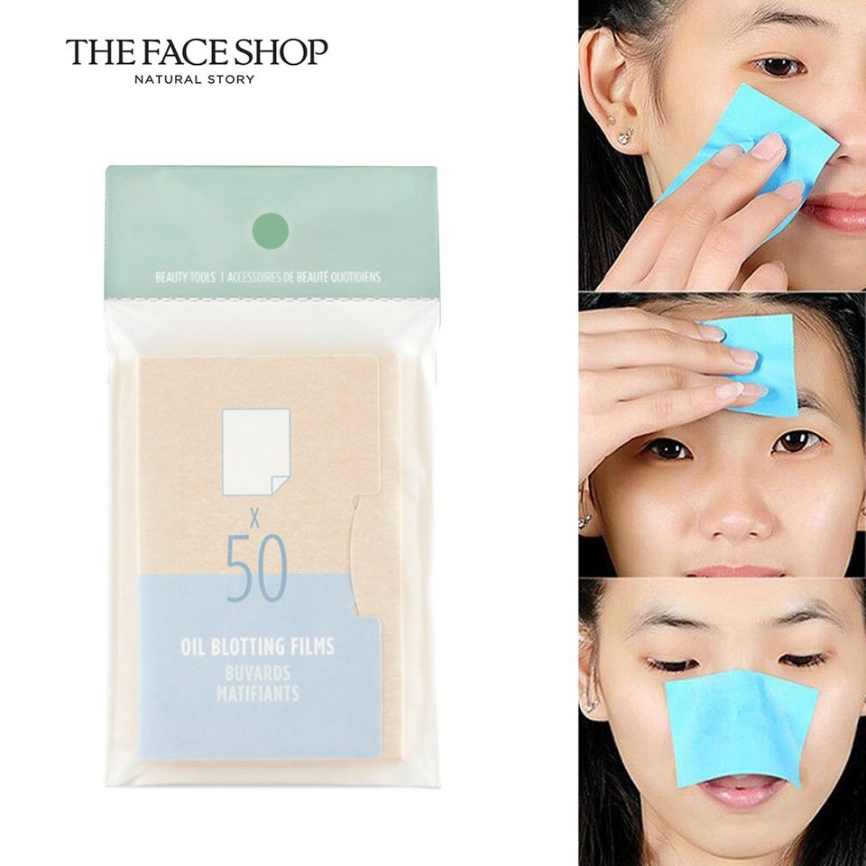Giấy thấm dầu The Face Shop Oil Blotting Films (50 miếng) – KIM MAMA
