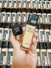 Kem nền che phủ cao, kiềm dầu, mịn lì nền Maybelline Fit Me Matte + Poreless Foundation 30ml