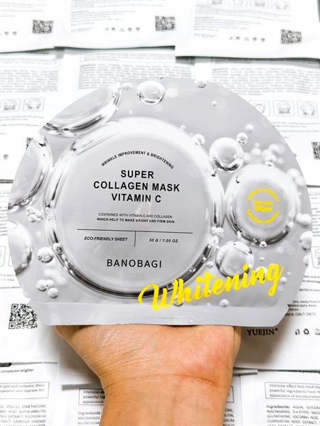 Mặt nạ giấy Banobagi Super Collagen Mask 30gr #Vitamin C