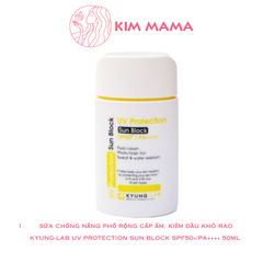 Kem chống nắng kết hợp 6 bộ lọc khô thoáng tức thì Kyung Lab UV Protection Sun Block 50ml