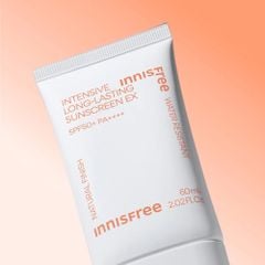 Kem Chống Nắng Mẫu Mới 60ml Innisfree Intensive Long-Lasting SPF50+/PA++++ Kiềm Dầu và Mịn Lì, Bảo Vệ Da Phổ Rộng, Lâu Trôi