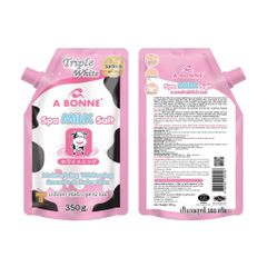 Muối tắm tẩy da chết A-Bonné Spa Salt 350gr Milk