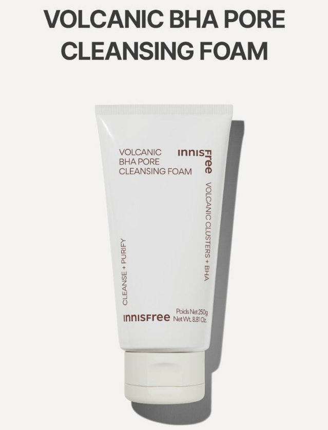 Innisfree Volcanic Pore BHA Cleansing Foam