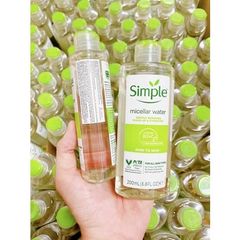 (CT) Nước tẩy trang Simple Kind to Skin Micellar Cleansing Water 200ml 8712561669825