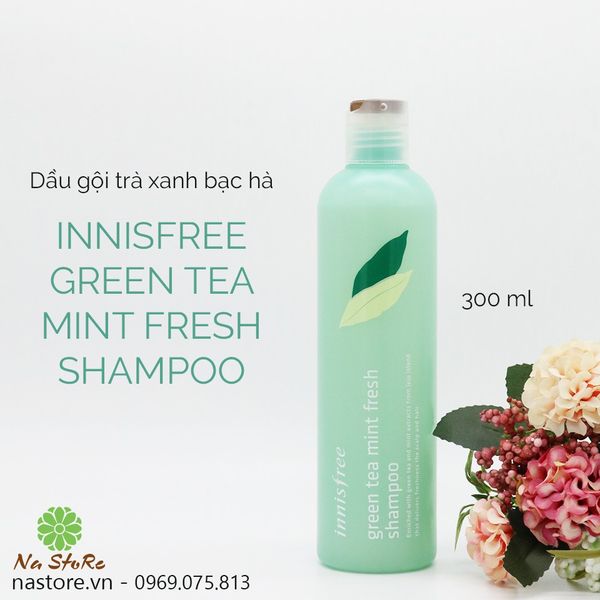 Dầu Gội Đầu Innisfree Green Tea Mint Fresh