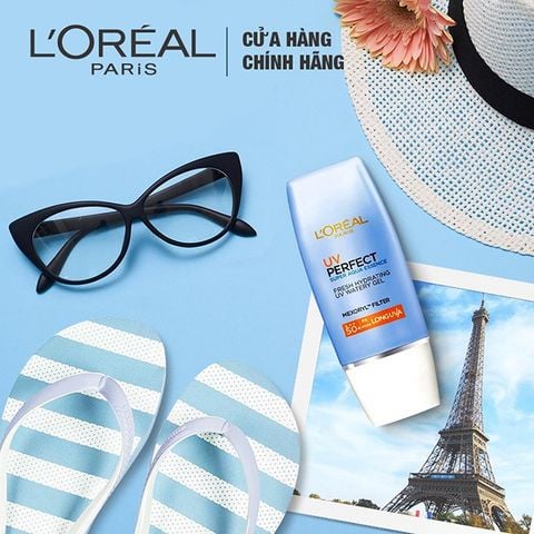Kem Chống Nắng L'Oreal Paris UV Perfect Aqua Essence SPF50+ PA++++
