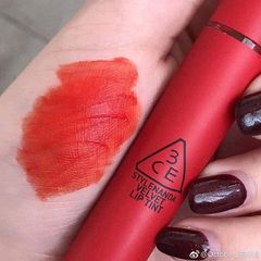 3CE Velvet Lip Tint #ChildLike - sắc đỏ cam rực rỡ!!