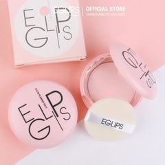 Phấn phủ nén kiềm dầu, hiệu chỉnh tone da hồng hào Eglips Oil Glow Powder Pact 8gr