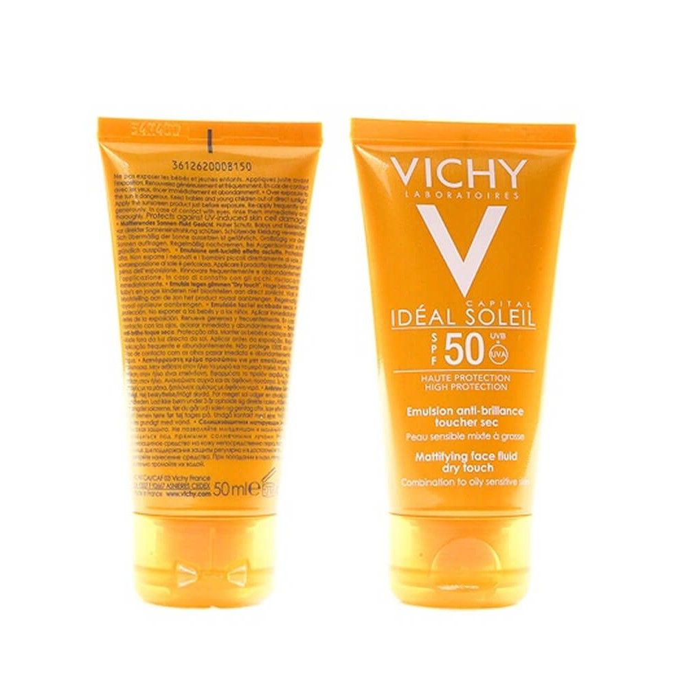 Kem Chống Nắng Vichy Mattifying Dry Touch Face Fluid 50ml (Bestseller)