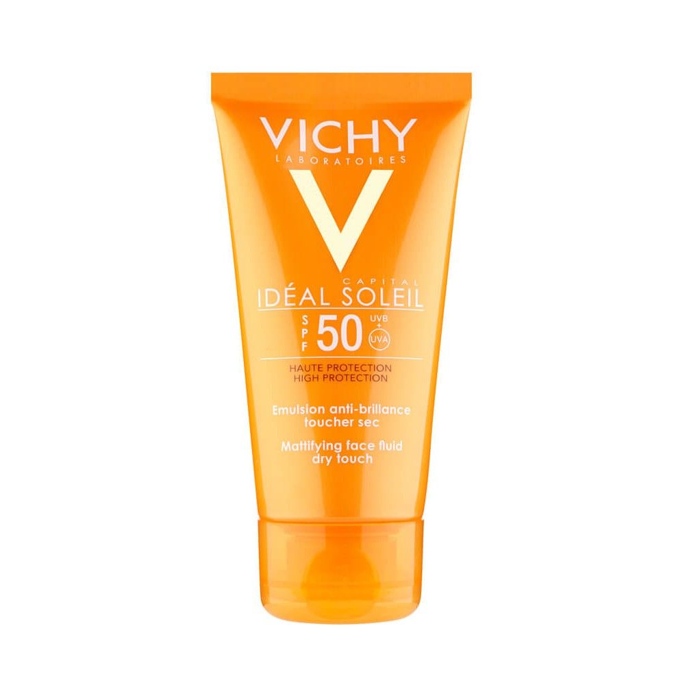 Kem Chống Nắng Vichy Mattifying Dry Touch Face Fluid 50ml (Bestseller)