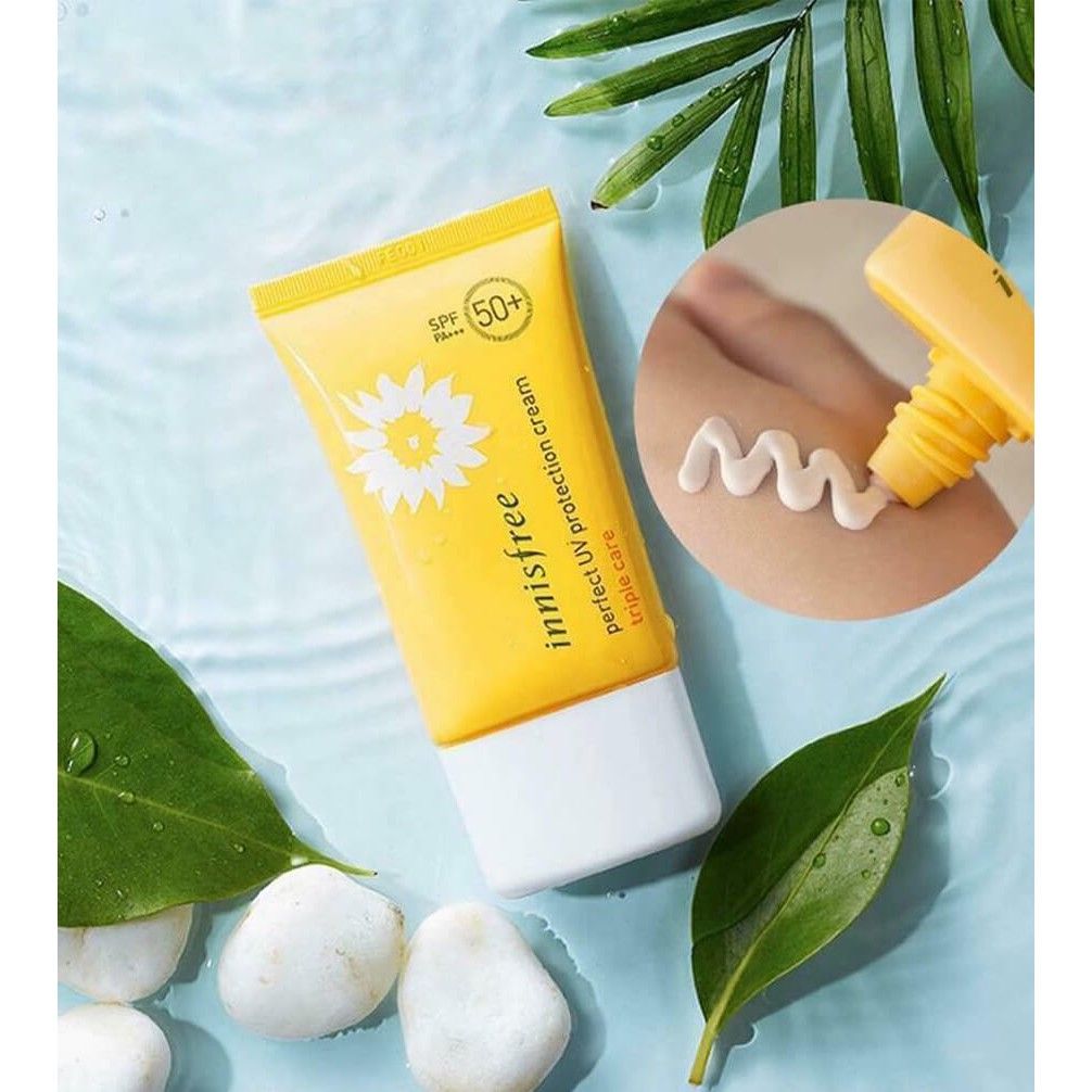 Kem Chống Nắng Innisfree Triple-Care SPF 50 (Bestseller)