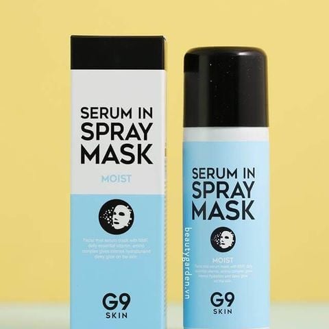 Xịt Khoáng Mặt Nạ G9-Skin Serum In Spray Mask #Moist