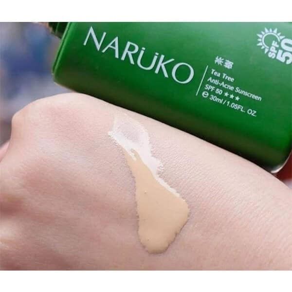 Naruko Tea Tree Anti-Acne Sunscreen SPF50/PA+++ 30ml