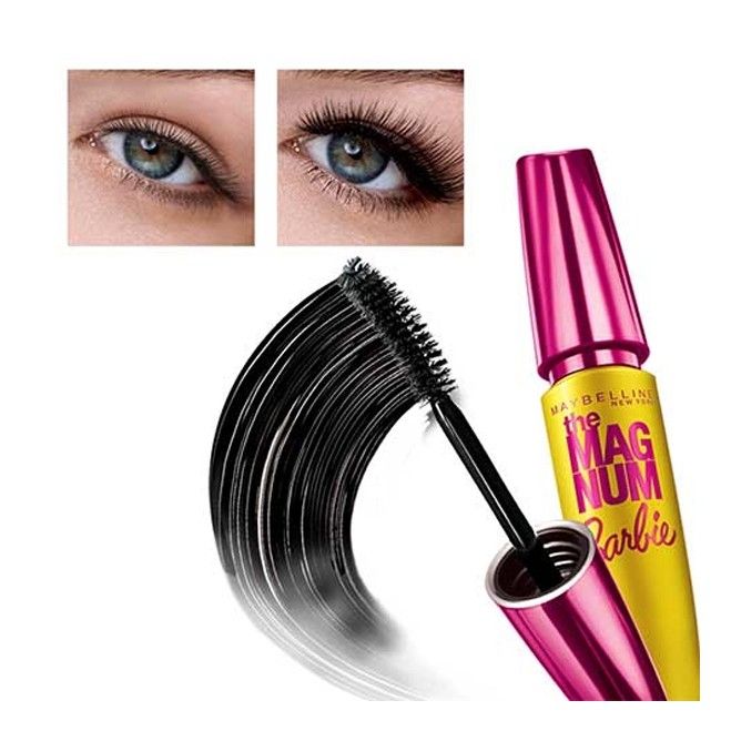 Mascara Maybelline Làm Dày Và Cong Mi Magnum Barbie