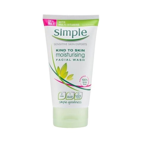 Sữa Rửa Mặt Simple Kind To Skin Moisturising Facial Wash 150ml