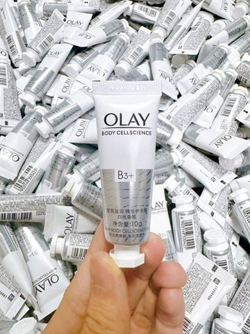 Kem dưỡng trắng, mềm mịn da tay OlayBody Cellscience B3+ Super Bright Whitening 10gr (Tuýp)