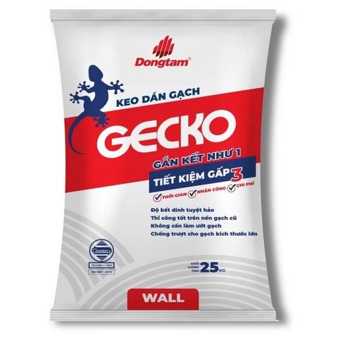  Keo dán gạch Gecko chuyên dùng cho ốp tường– Gecko Wall Ioại 25KG 
