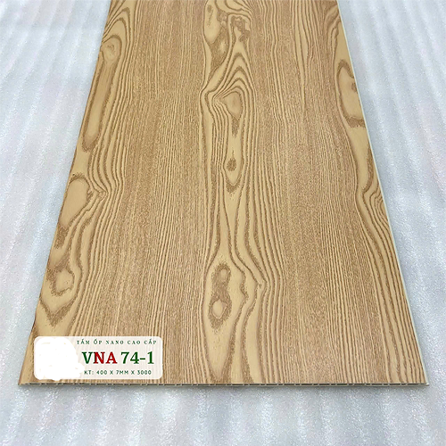 Tấm nhựa NANO vân giả gỗ VNA74-1
