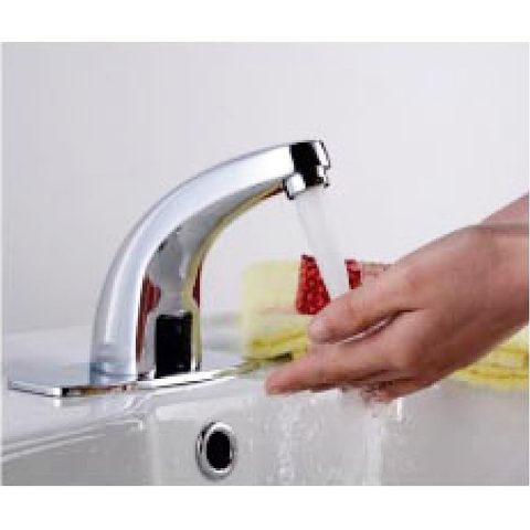 Vòi lavabo cảm ứng đồng thau mạ crome KS - 2224U 
