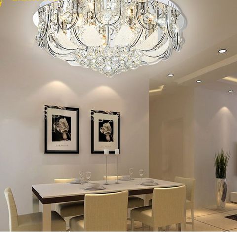  Đèn Mâm Pha Lê Tròn 50174-600 