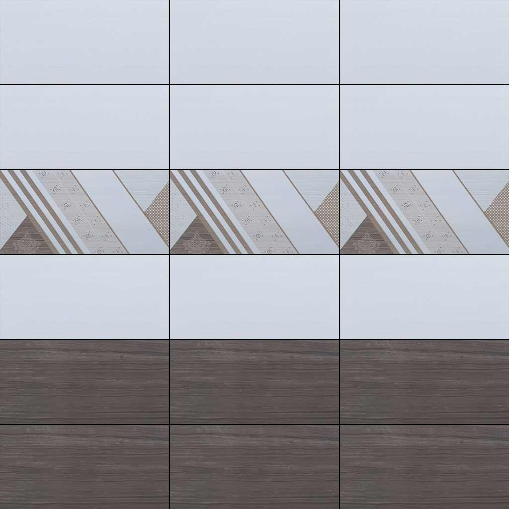 Gạch ốp tường đá bóng kính điểm sọc HVVXD- 40x80