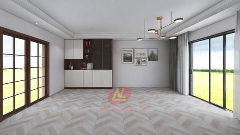  Gạch ốp lát đá mờ giả gỗ nâu xám DNDF-F-ZM-J- 60x120 