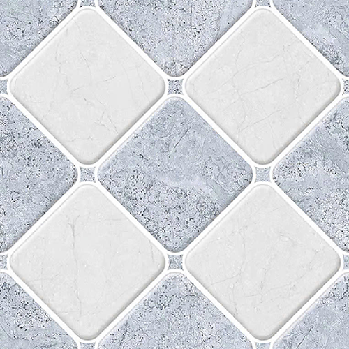 Gạch lát nền men mờ hoa văn khuôn xéo TK-GZZH - 30x30