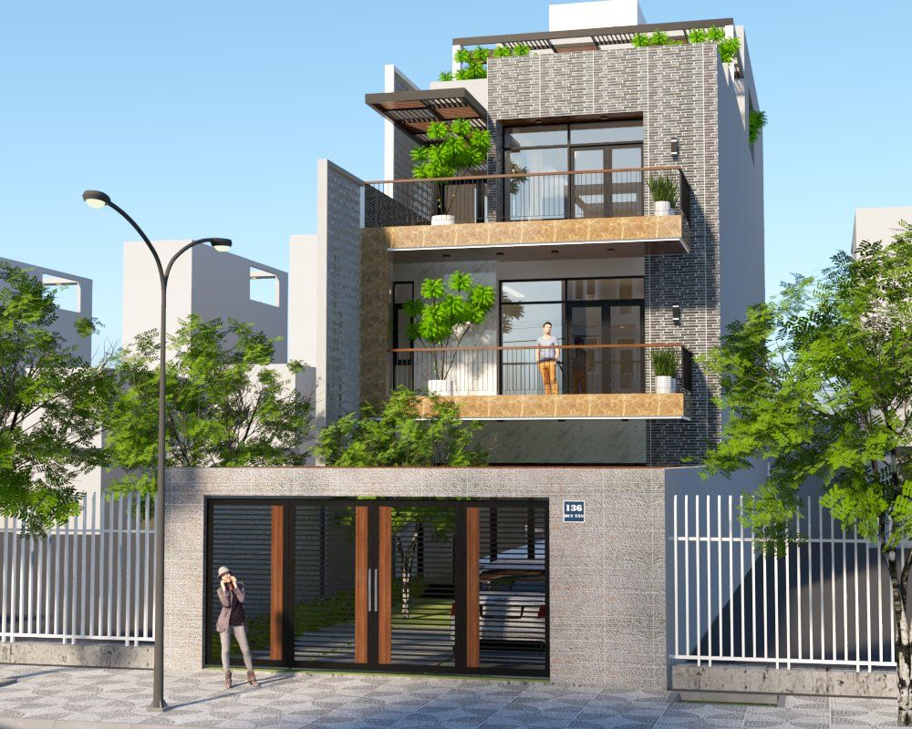 Gạch ốp trang trí men mờ sọc xám đen NGZNM - 30x60