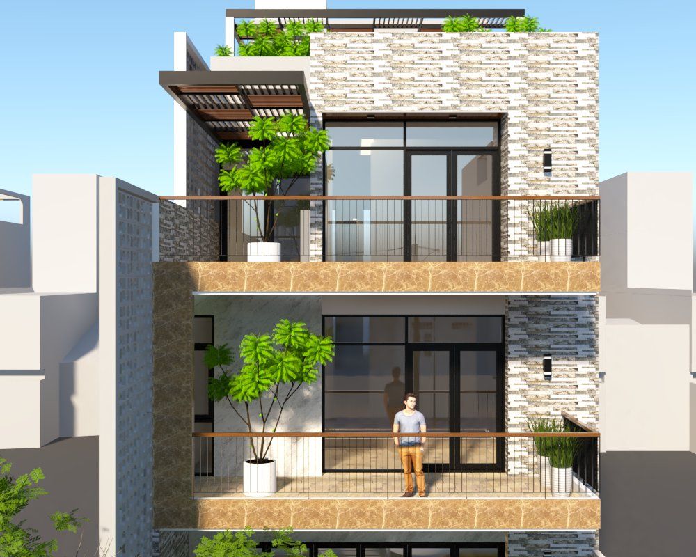 Gạch ốp trang trí men sugar sọc xám VT-FGNMF - 30x60