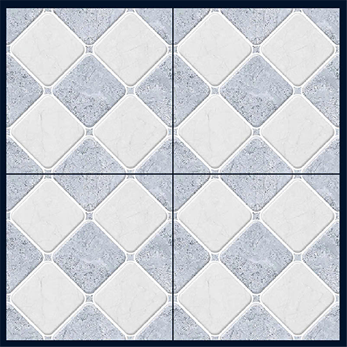 Gạch lát nền men mờ hoa văn khuôn xéo TK-GZZH - 30x30