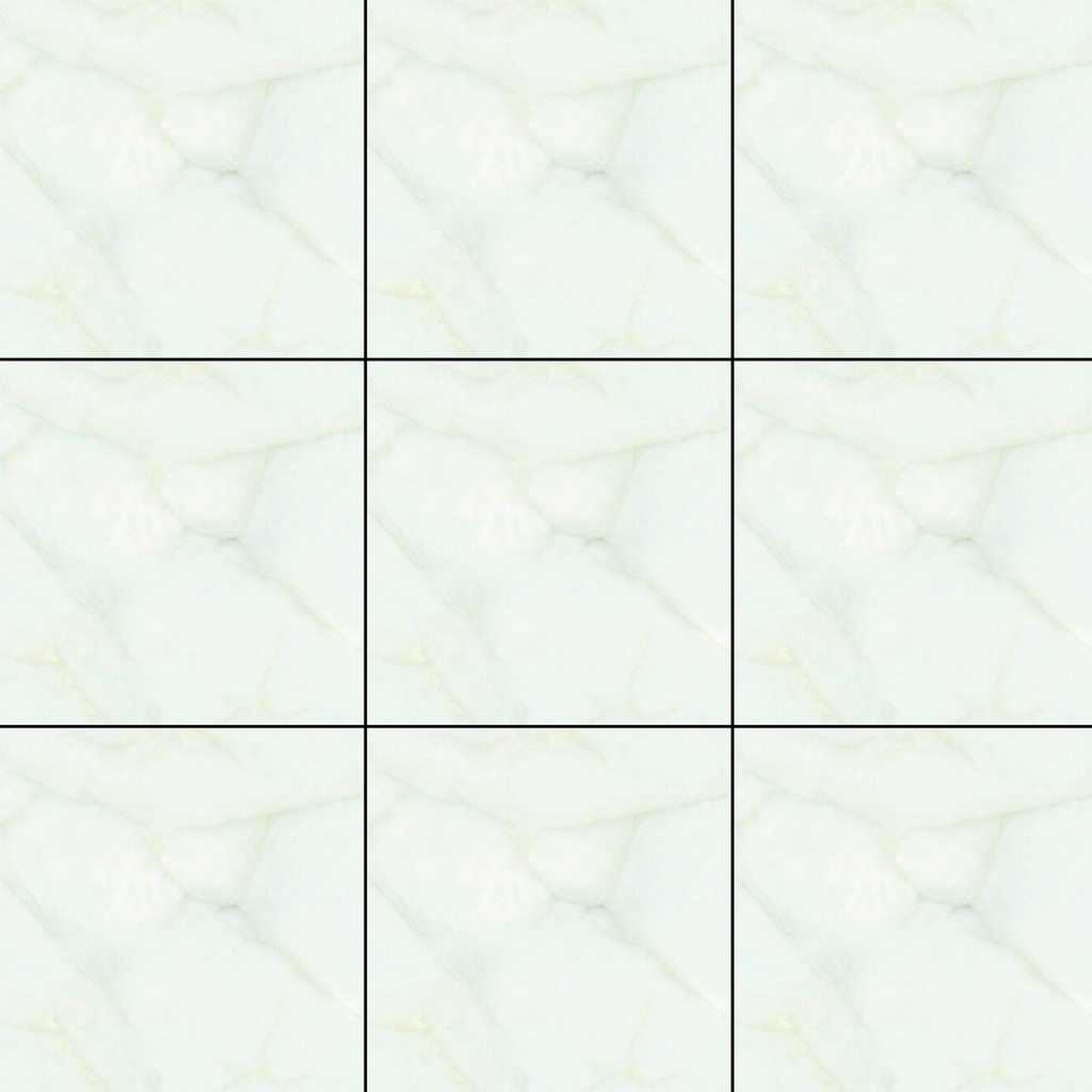 Gạch ốp lát đá bóng kính vân mây trắng P-NZVDD - 60x60