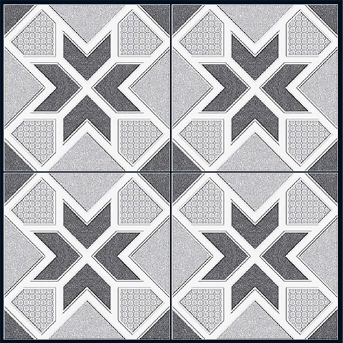 Gạch lát nền men mờ hoa văn khuôn xéo TK-GFZX - 30x30