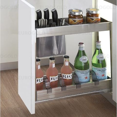  Giá dao thớt chai lọ inox hộp EU1025 