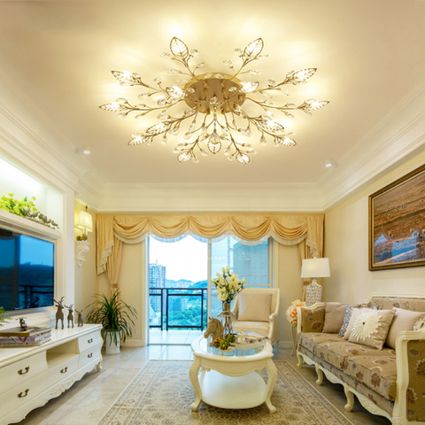  Đèn Mâm Khổng Tước Hoa Gold 