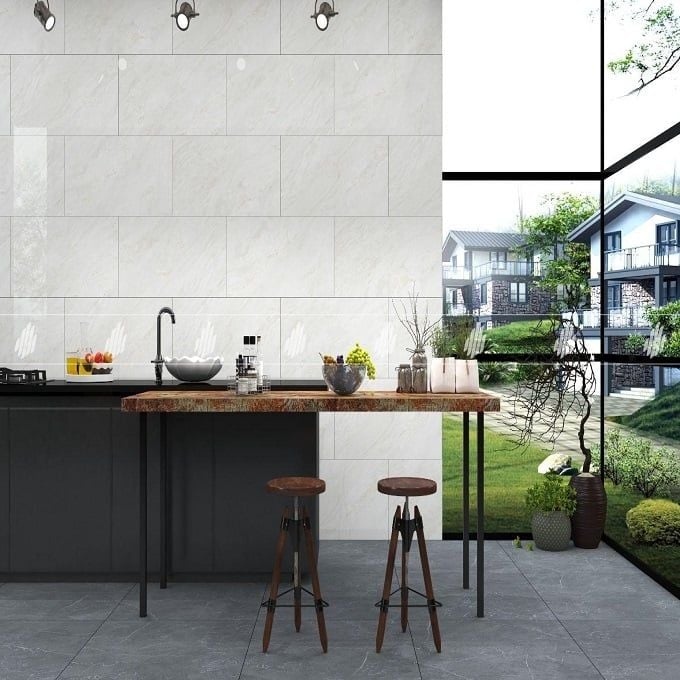 Gạch ceramic cao cấp kháng khuẩn CLOUD001-H+ - 40x80